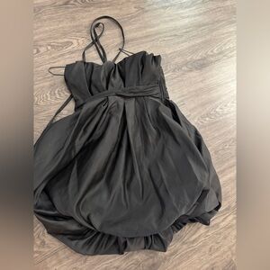 Elegant Black Strapless Dress